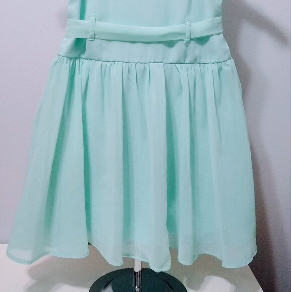 DOWNEAST GIRL BELTED DRESS SIZE 5 - Picture 8 of 13